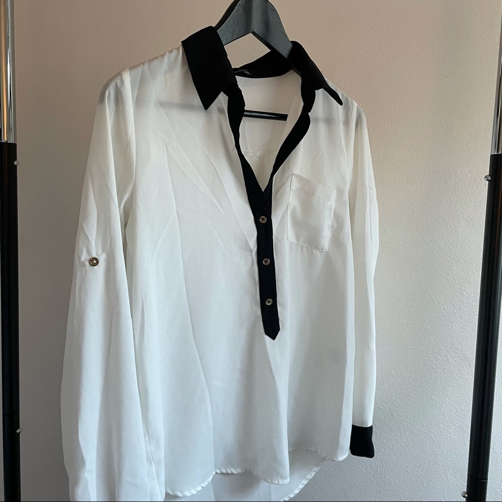 Long sleeve blouse